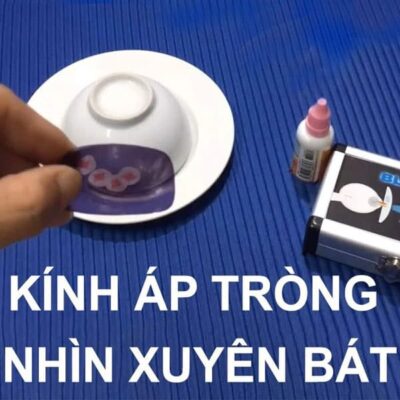 Kính Áp Tròng Nhìn Xuyên Bát Đĩa Mới Nhất Hiện Nay